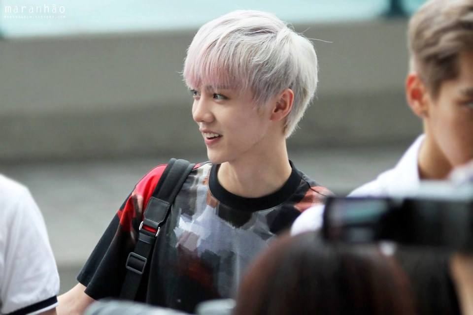 luhan hair color gray