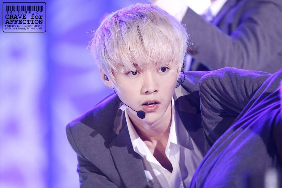 luhan hair color gray