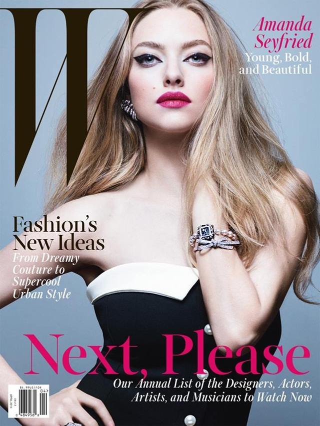 Amanda Seyfried @ W Magazine April 2014