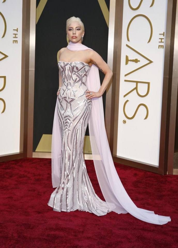 Lady Gaga @ Oscars 2014