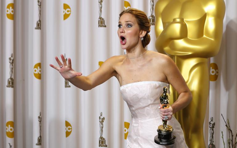 Jennifer Lawrece @ Oscars 2013