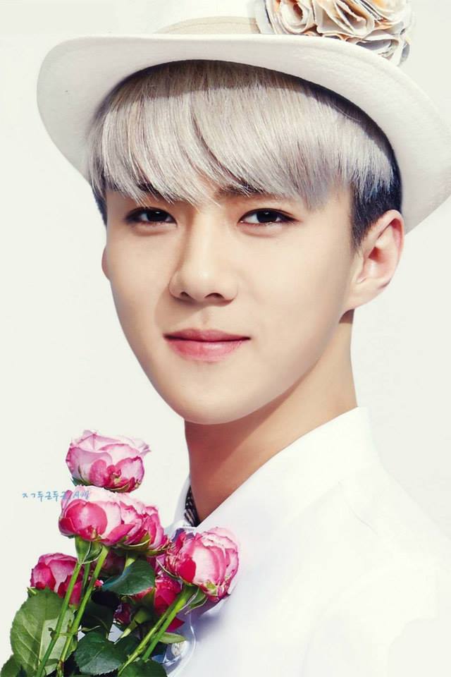 hair color sehun  1