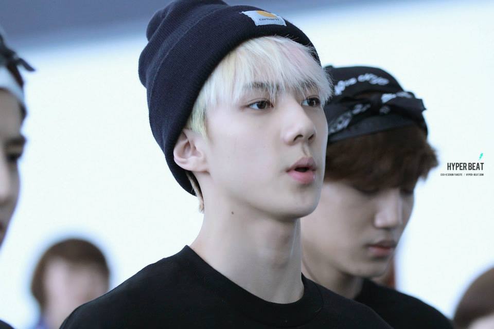 hair color sehun  1
