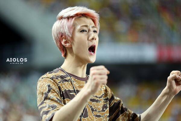 hair color sehun  1