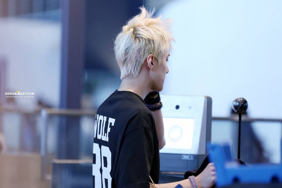 hair color sehun  1