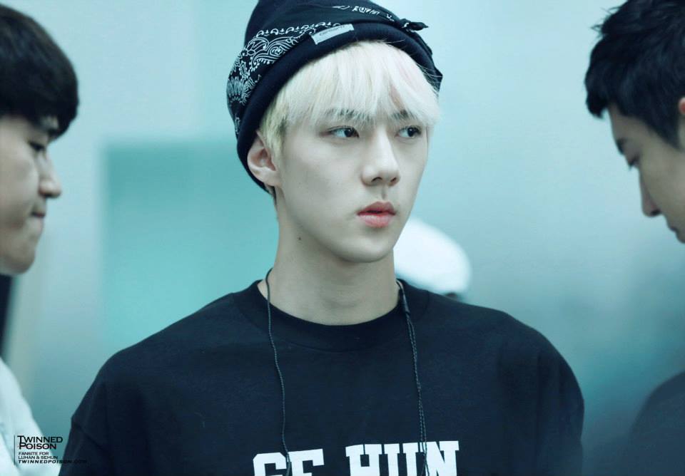 hair color sehun  1