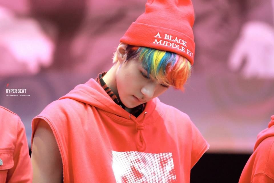 hair color sehun  1