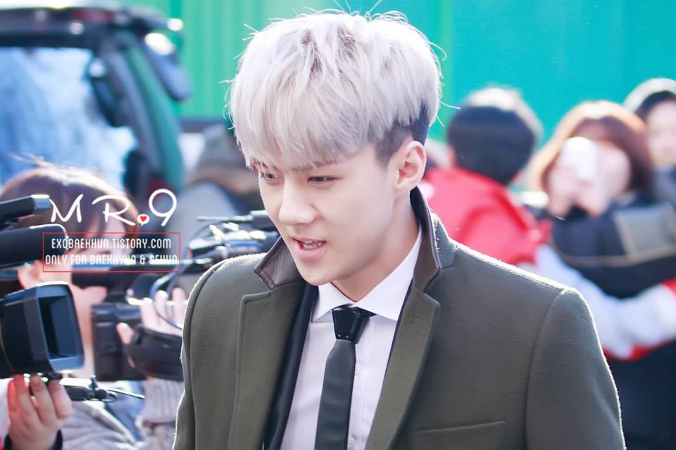 hair color sehun  1