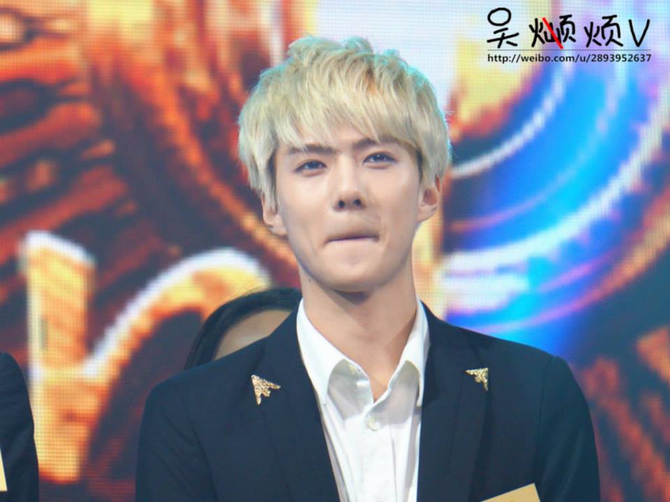 hair color sehun  1