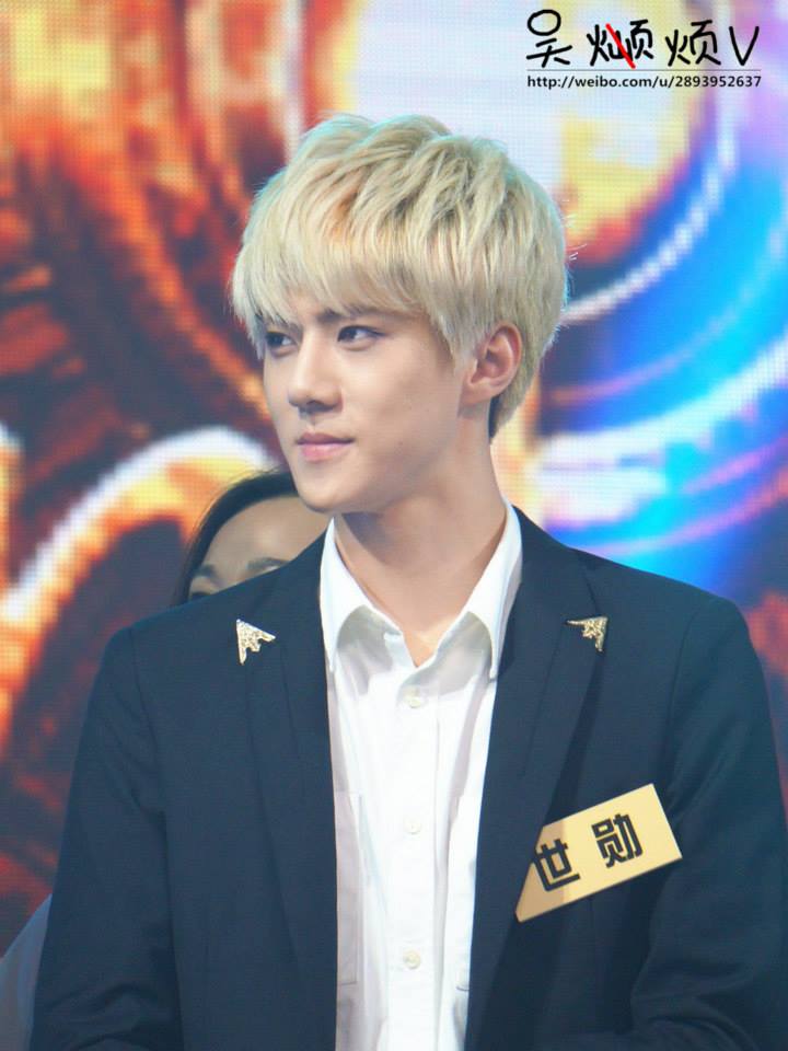 hair color sehun  1