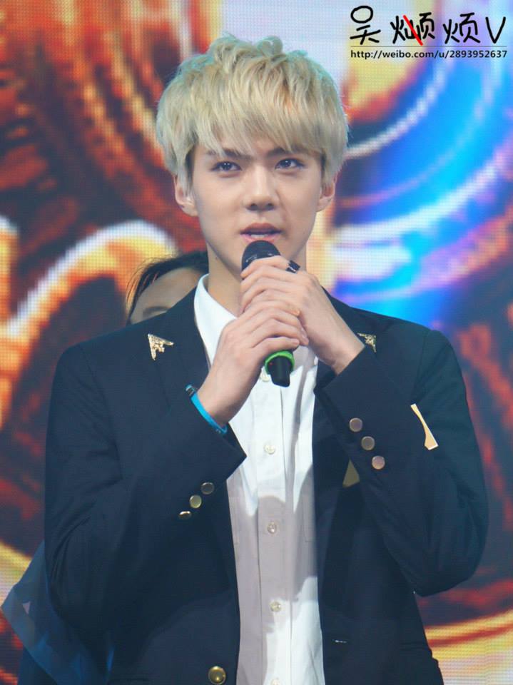hair color sehun  1