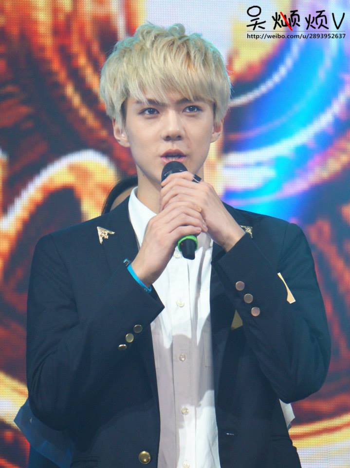 hair color sehun  1