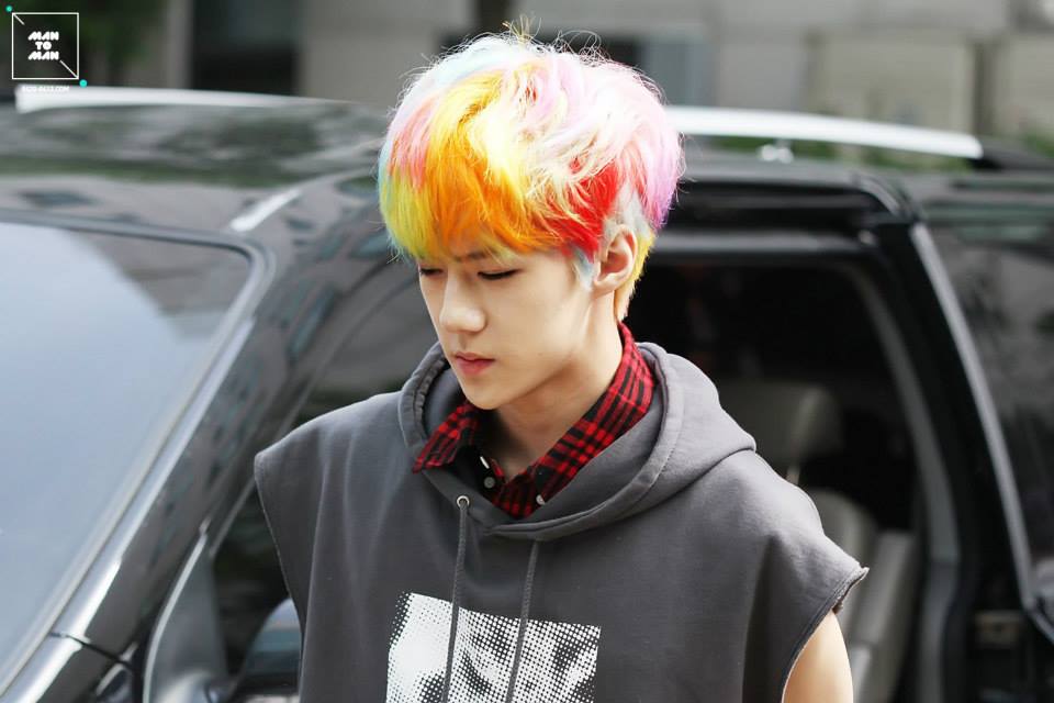 hair color sehun  1
