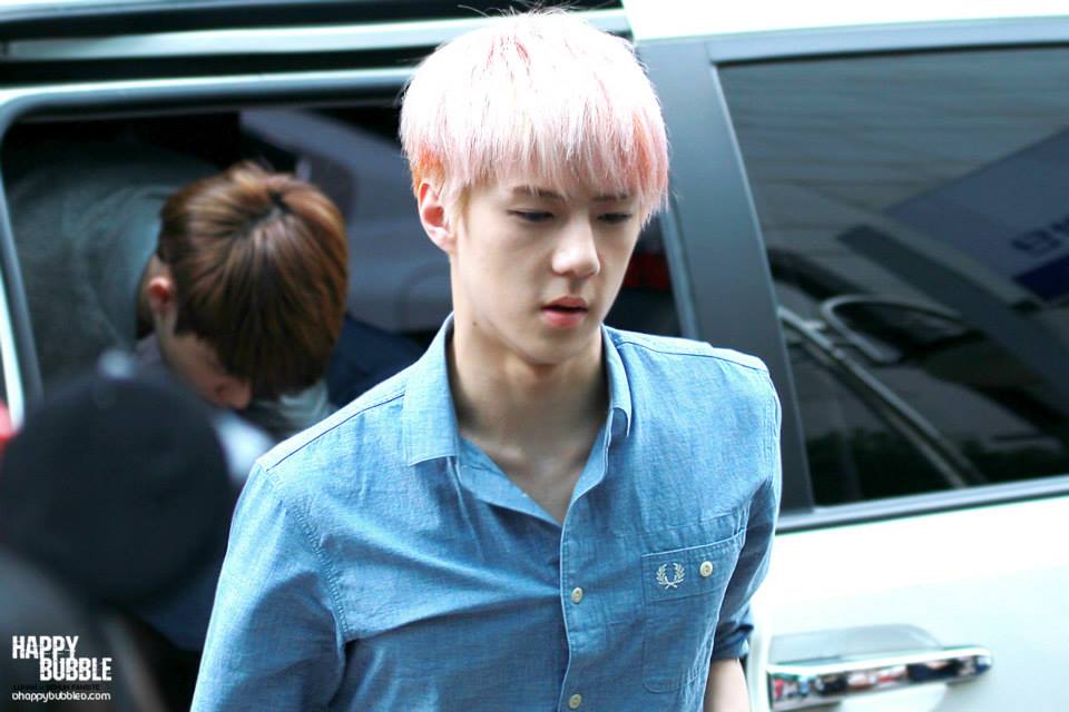 hair color sehun  1