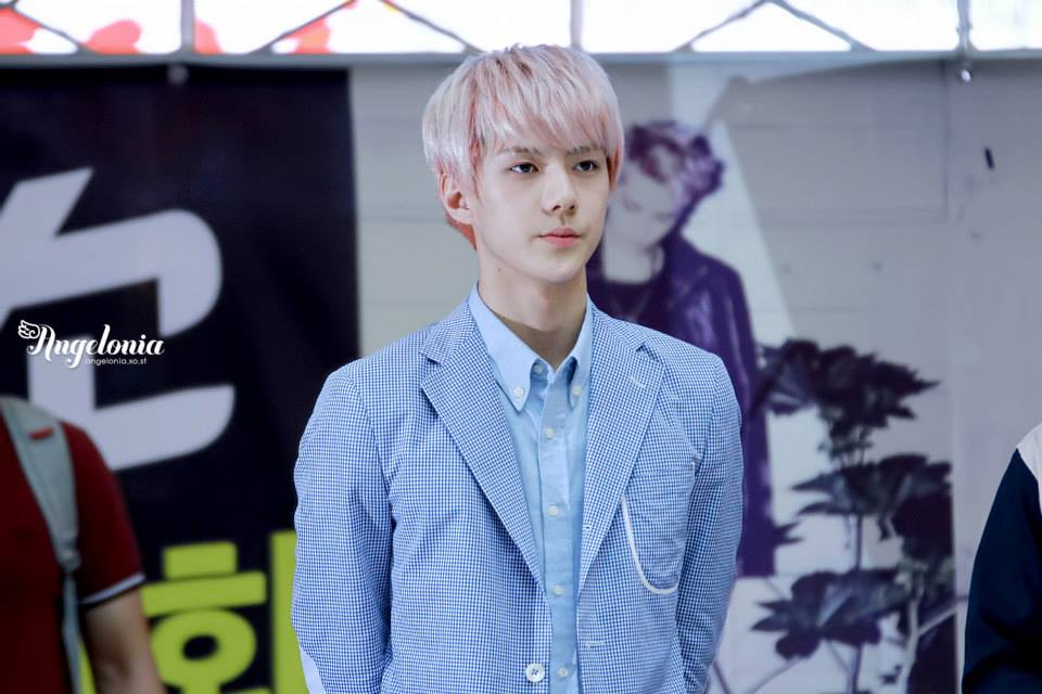 hair color sehun  1
