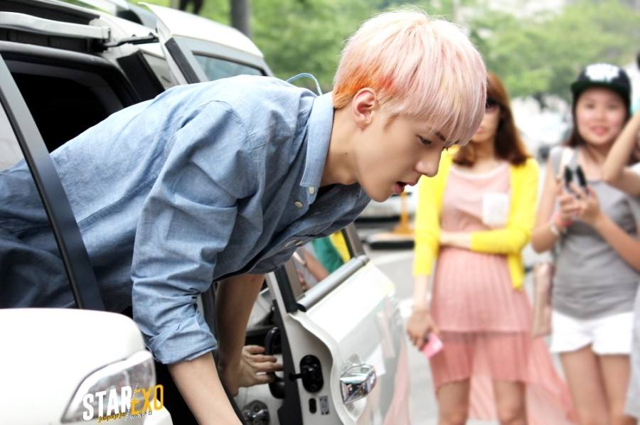 hair color sehun  1