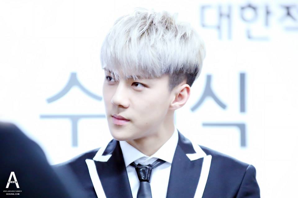 hair color sehun  1