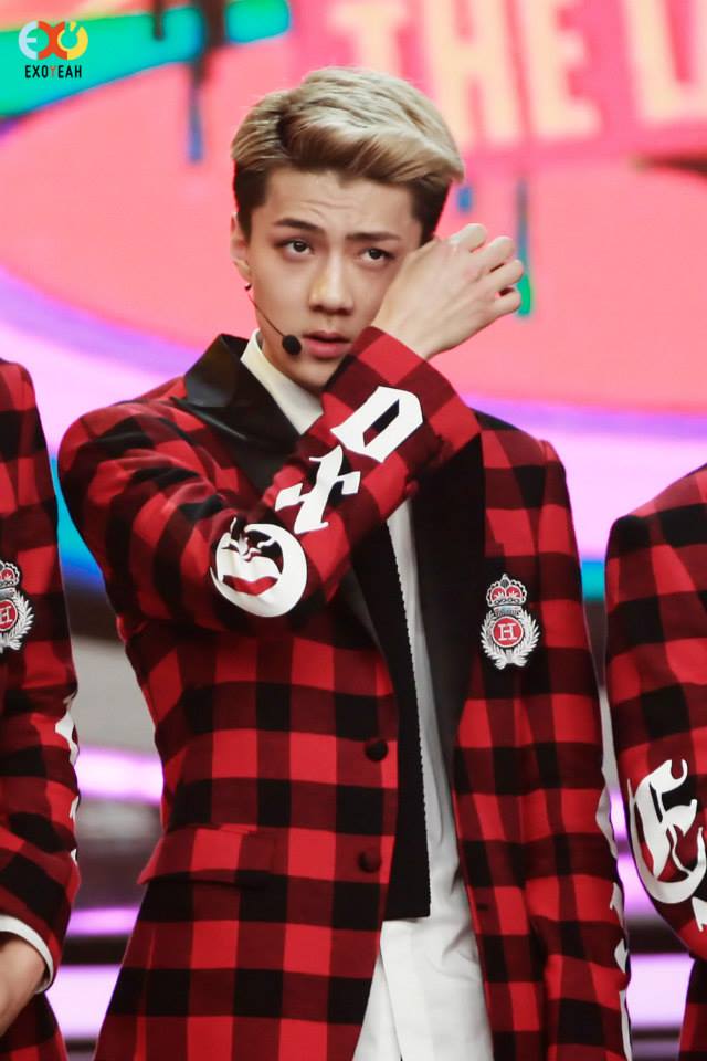 hair color sehun  1