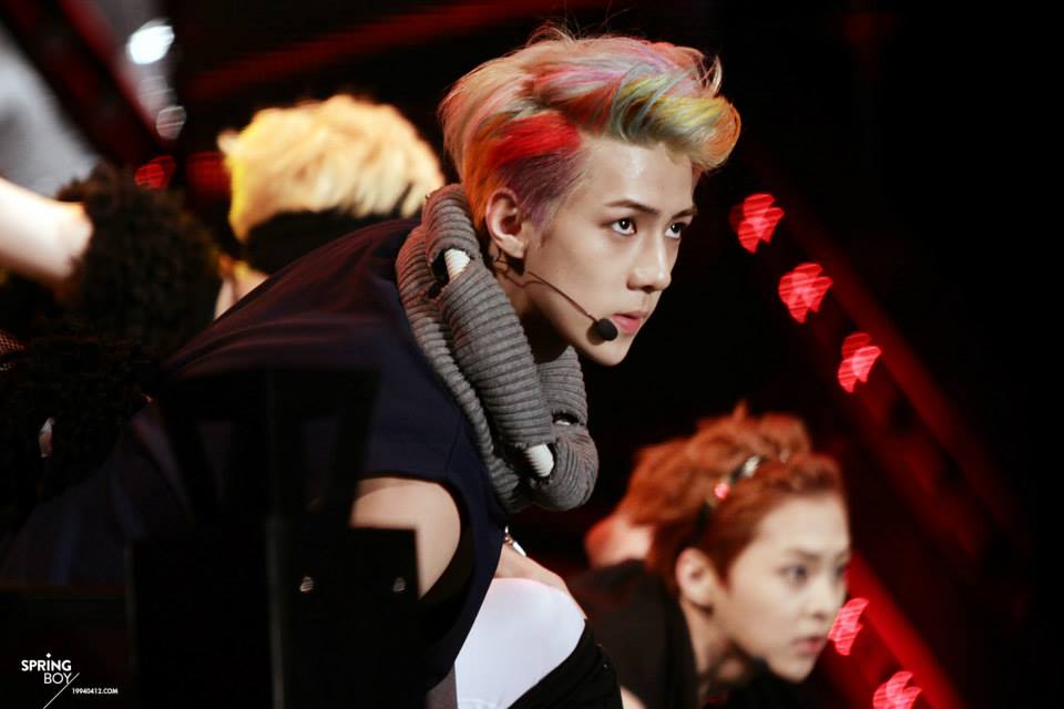 hair color sehun  1