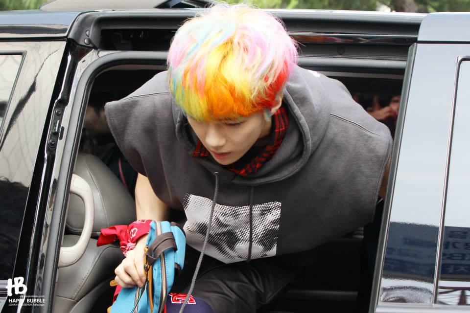hair color sehun  1