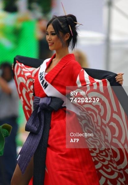 Riyo Mori Miss universe 2007