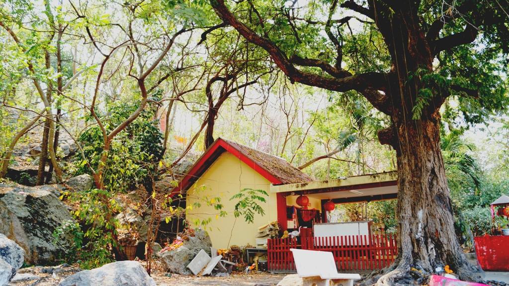 วัดเขาดิน วัดสวยๆ ไกล้กับมอเตอร์เวย์