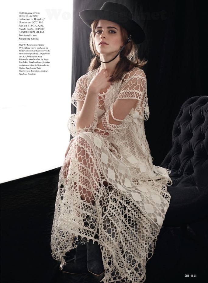 Emma Watson @ ELLE US April 2014