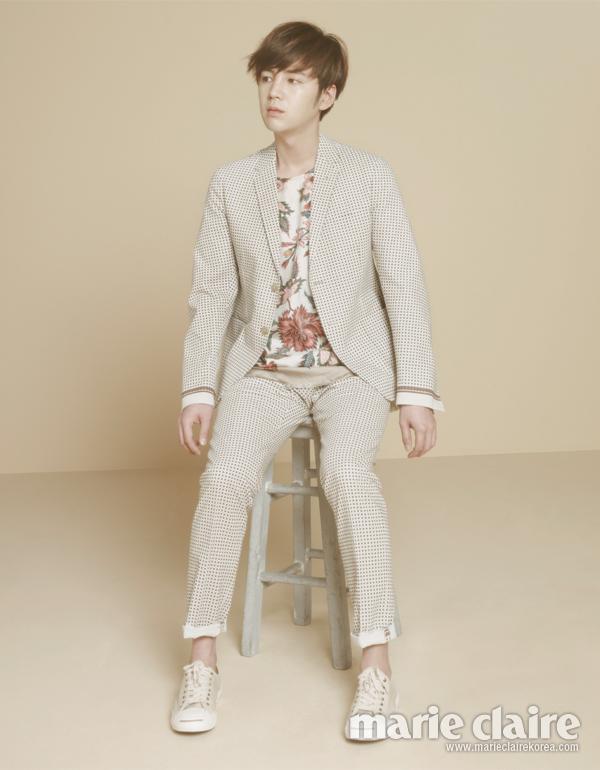 จางกึนซอก ในนิตยสาร Marie Claire