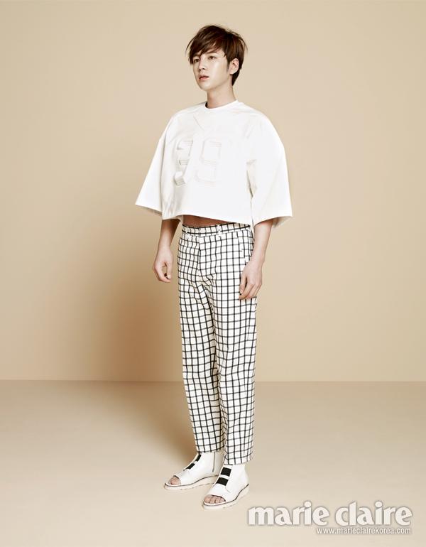 จางกึนซอก ในนิตยสาร Marie Claire