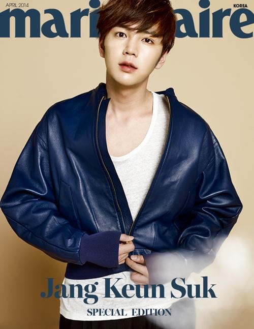 จางกึนซอก ในนิตยสาร Marie Claire