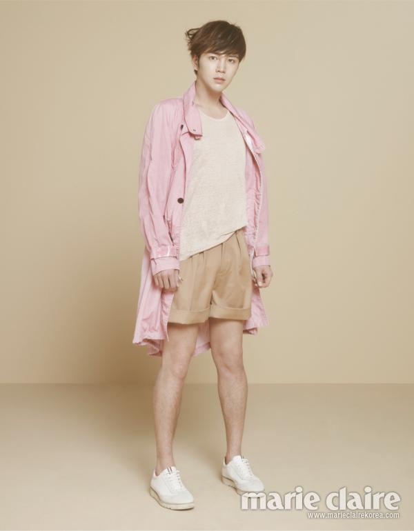 จางกึนซอก ในนิตยสาร Marie Claire
