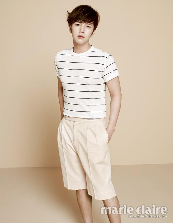 จางกึนซอก ในนิตยสาร Marie Claire