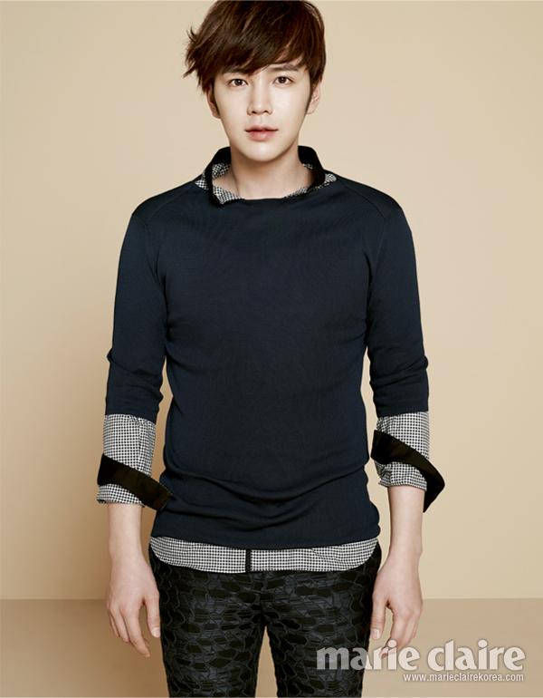 จางกึนซอก ในนิตยสาร Marie Claire