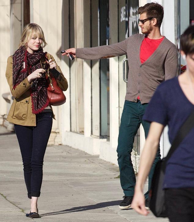 emma stone & andrew garfield ใน Amazing Spider-Man ภาค 2 เป็นคู่รักในจอ-และนอกจอ ฟินมากกกกกกกกกกกก