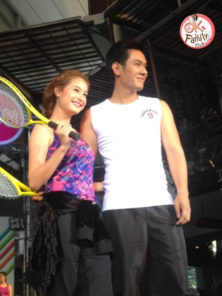 อ๋อม ขวัญ งาน "หล่อ สวย ด้วยวิทยาศาสตร์การกีฬา March 18,2014