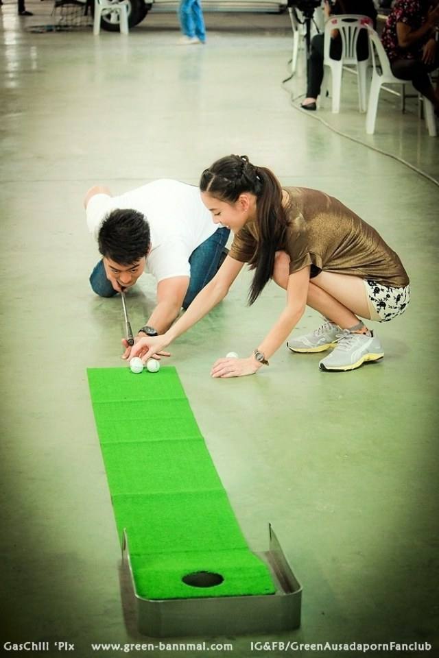 กรีน - เติ้ล เบื้องหลังที่แสนจะน่ารัก #หางเครื่อง