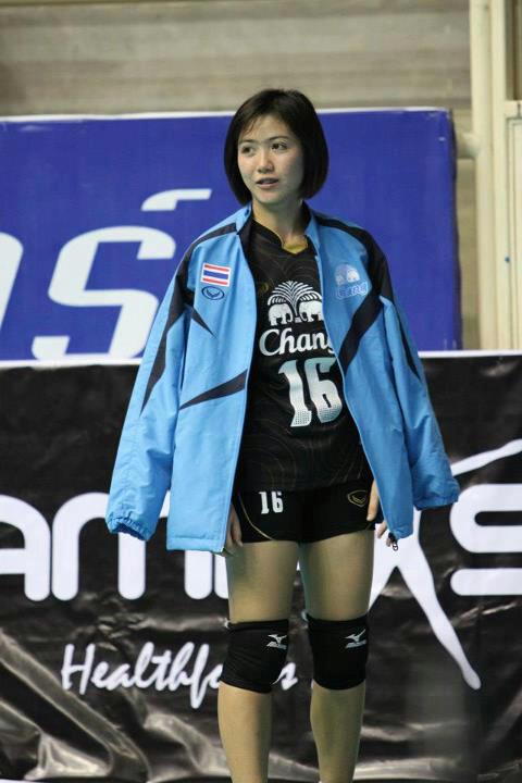 นริศรา แก้วมะ นักวอลเลย์สาวน่ารัก แห่งวอลเลย์บอล ไทยแลนด์ลีก