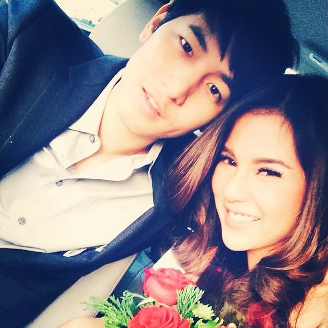 นายพีท แฟนหนุ่มสุดหล่อของนางร้าย 7 สี หมิว สิริลภัส