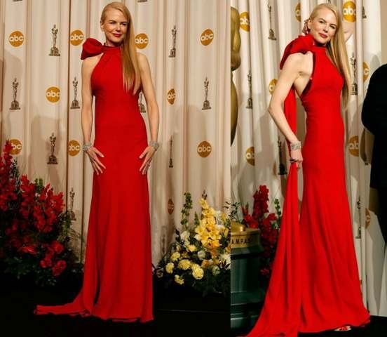 ใคร Copy ใครดูกันเอาเอง!!! ใหม่ ดาวิกา VS Nicole Kidman the red dress on carpet Osscar 2012!!!!!!