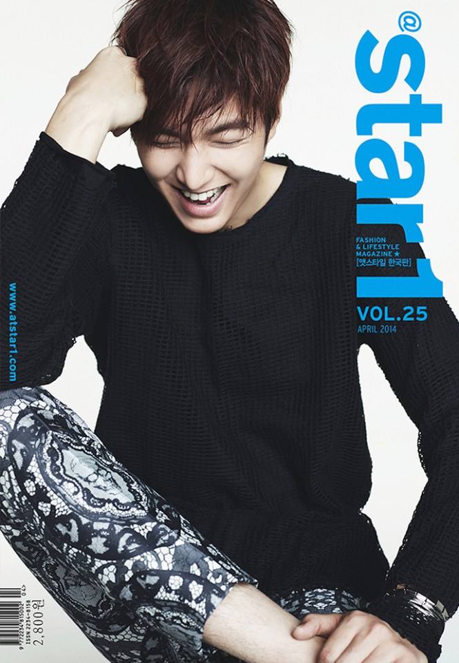 Lee Min Ho @Star1 Magazine April 2014
