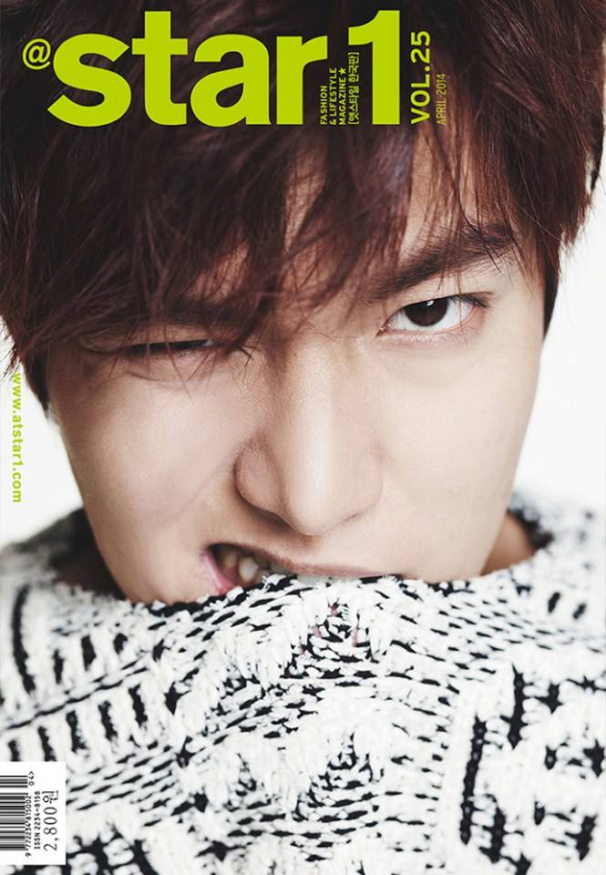Lee Min Ho @Star1 Magazine April 2014