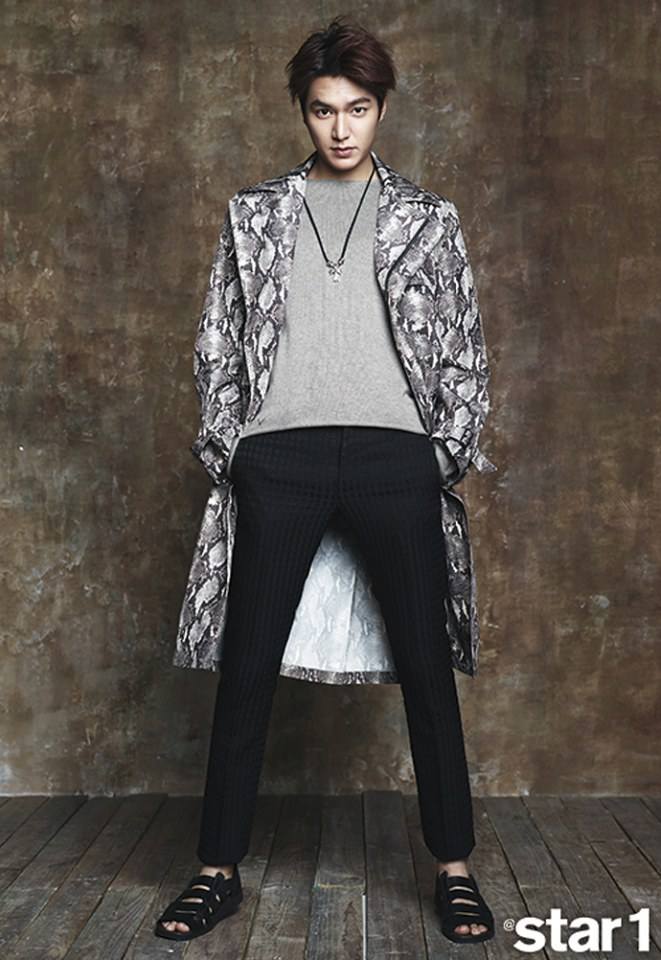 Lee Min Ho @Star1 Magazine April 2014