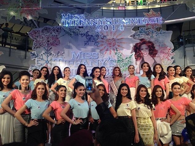 30 สาวงาม MISS TIFFANY'S UNIVERSE 2014