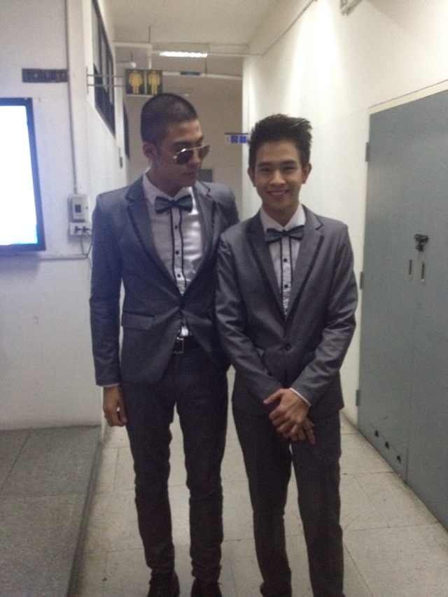 ฟลุ๊ค ธีรภัทร & ฟลุ๊ค พงศธร ในงานที่สโมสรทหารบก