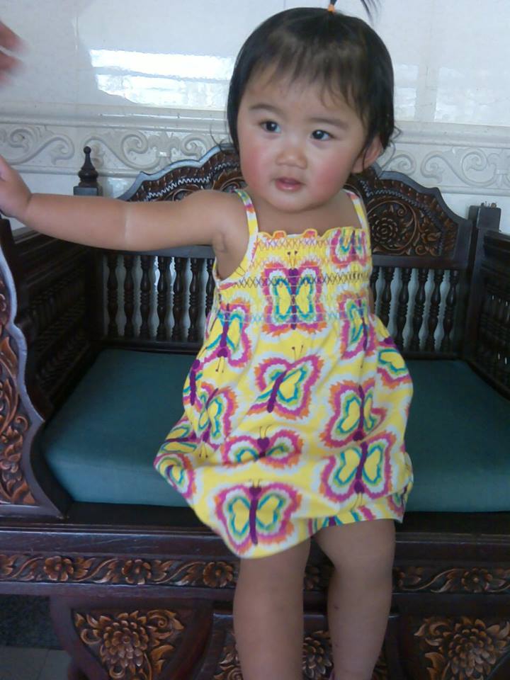 ฟ้าใสถ่ายแบบค่ะ