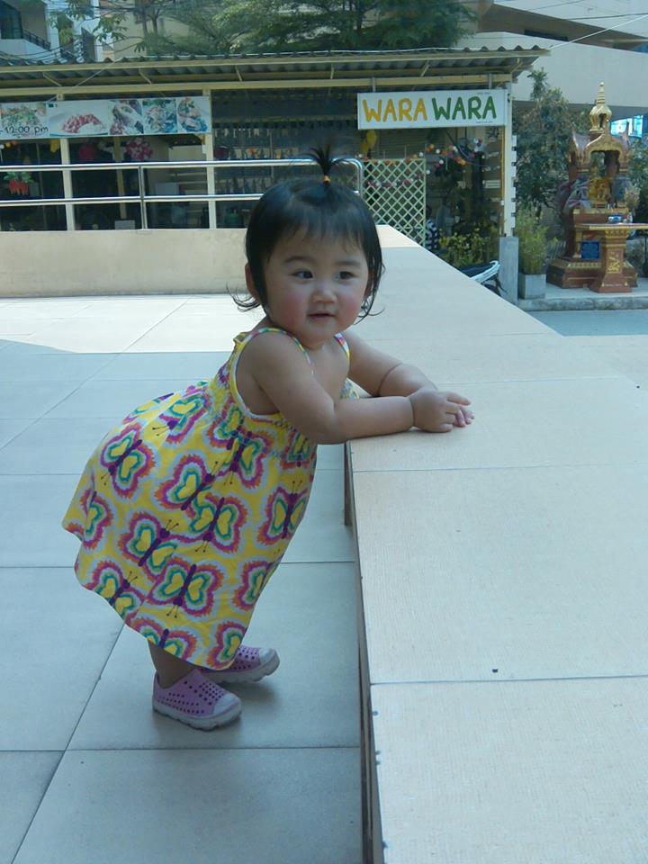ฟ้าใสถ่ายแบบค่ะ