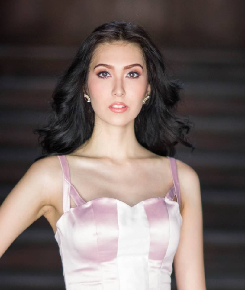 เธอคือหนึ่งในผู้เข้าประกวด Miss Universe Thailand 2014