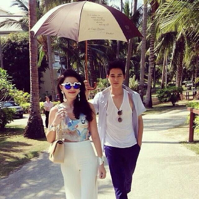 2 ซุปตาร์ต่างช่องถ่ายแบบร่วมกัน "เจมส์จิ - ใหม่"
