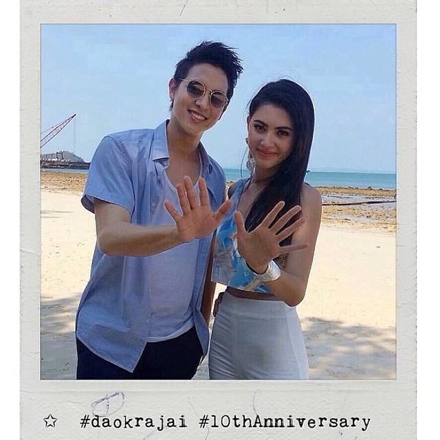 2 ซุปตาร์ต่างช่องถ่ายแบบร่วมกัน "เจมส์จิ - ใหม่"