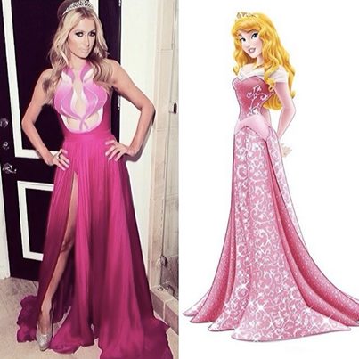Paris Hilton or Sleeping Beauty?
